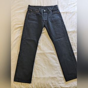 Levi's 501 Black Jeans